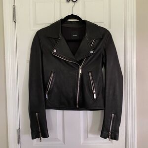 Black Leather Jacket for Women